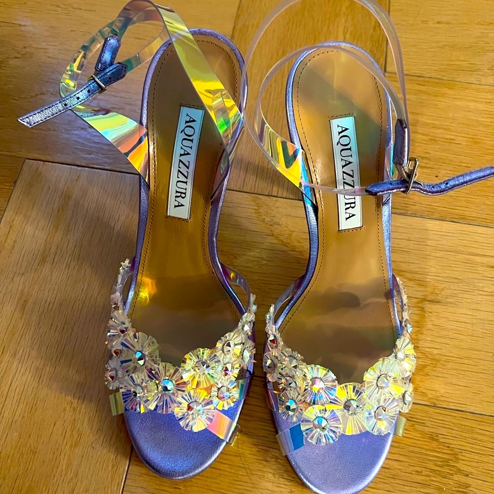 Aquazzura meteorite sandal 95